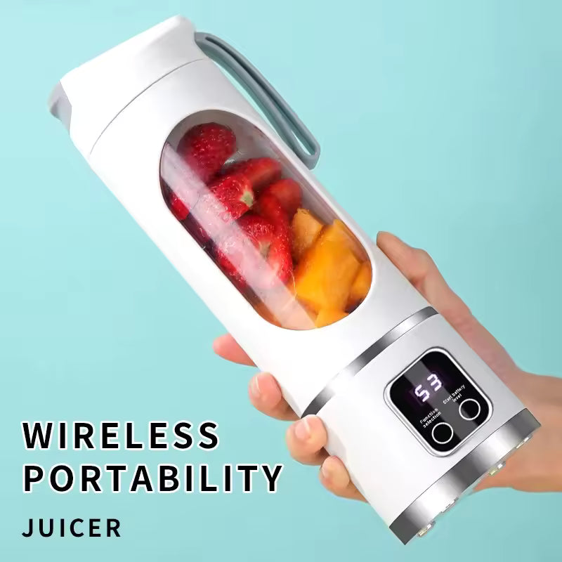 Portable Blender Pro – 12 Blades, 450ml