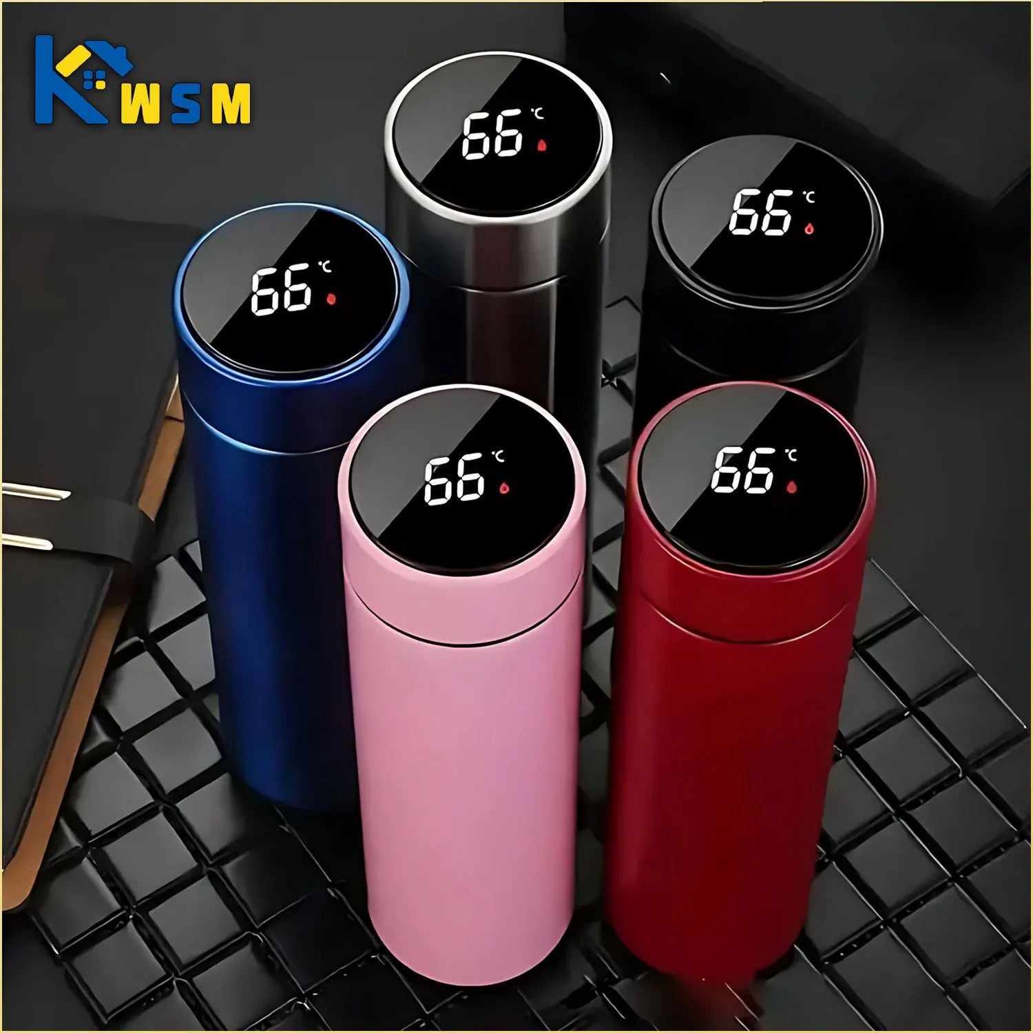 Smart Thermos 500ML β LED Display Cup
