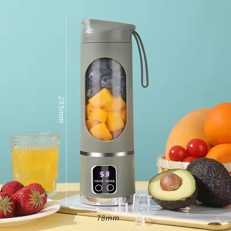 Portable Blender Pro – 12 Blades, 450ml