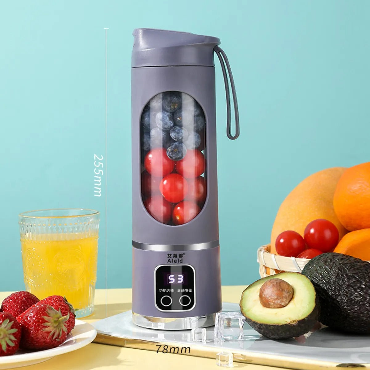 Portable Blender Pro – 12 Blades, 450ml