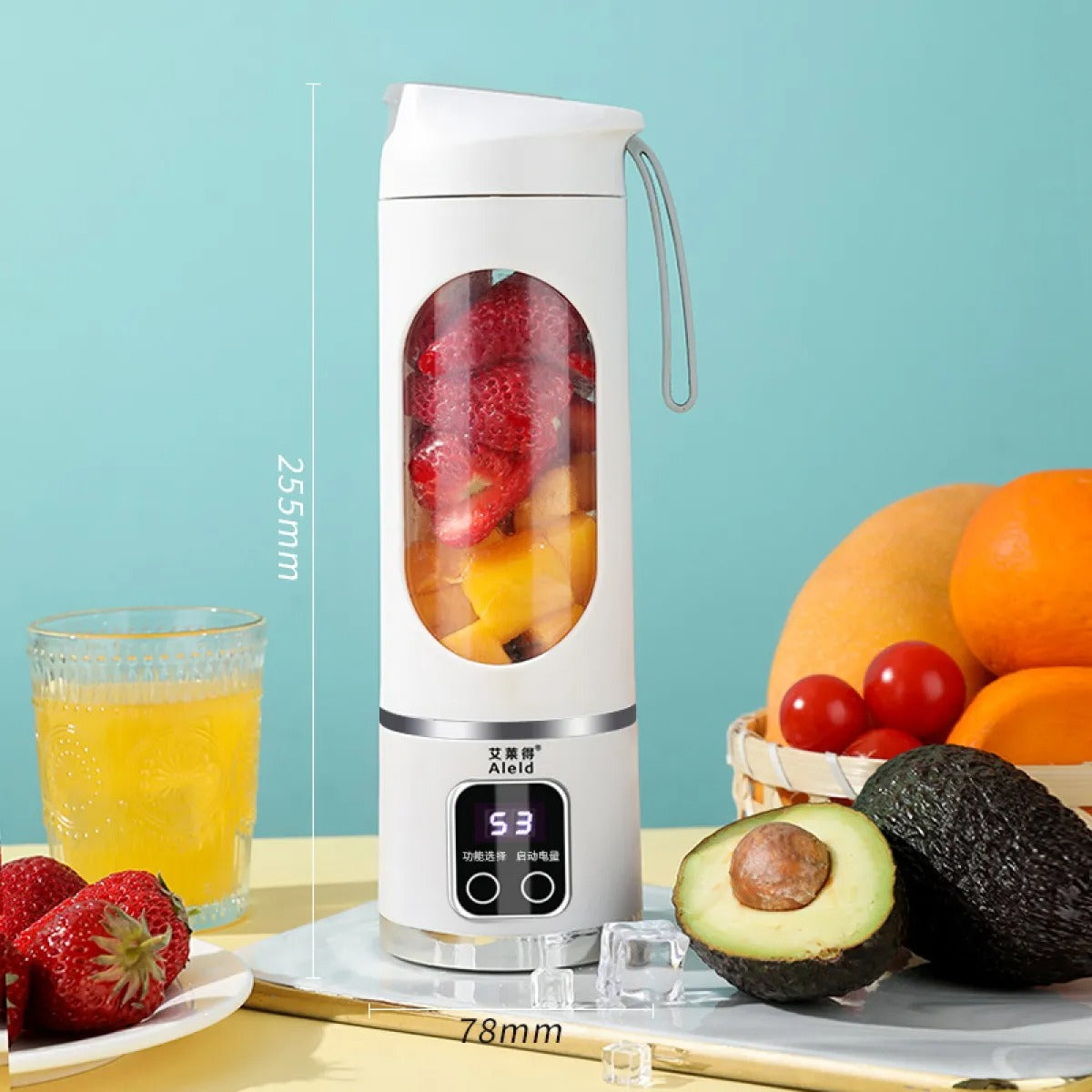 Portable Blender Pro – 12 Blades, 450ml