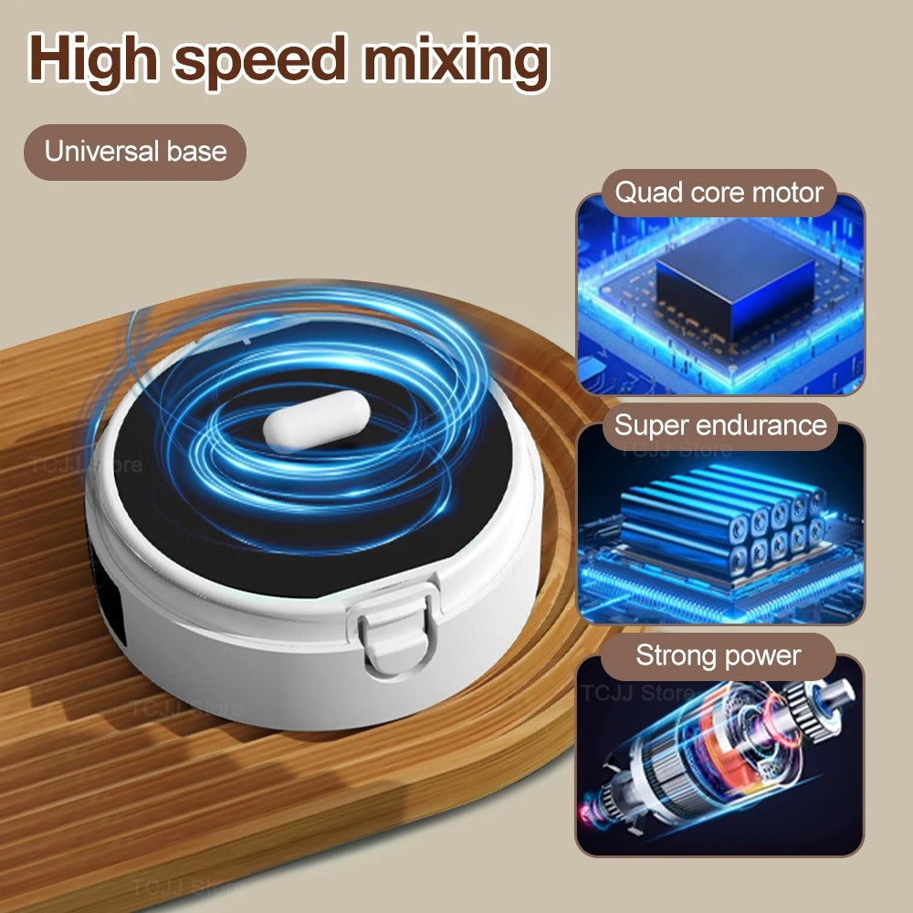 Automatic Self-Stirring Coffee Mug 380ML – USB Magnetic Mixer
